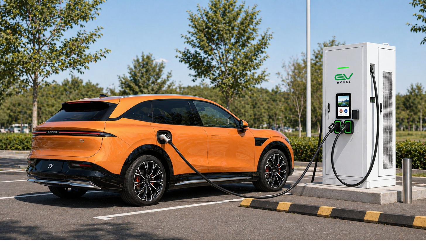 Швидкі DC зарядні станції EV House