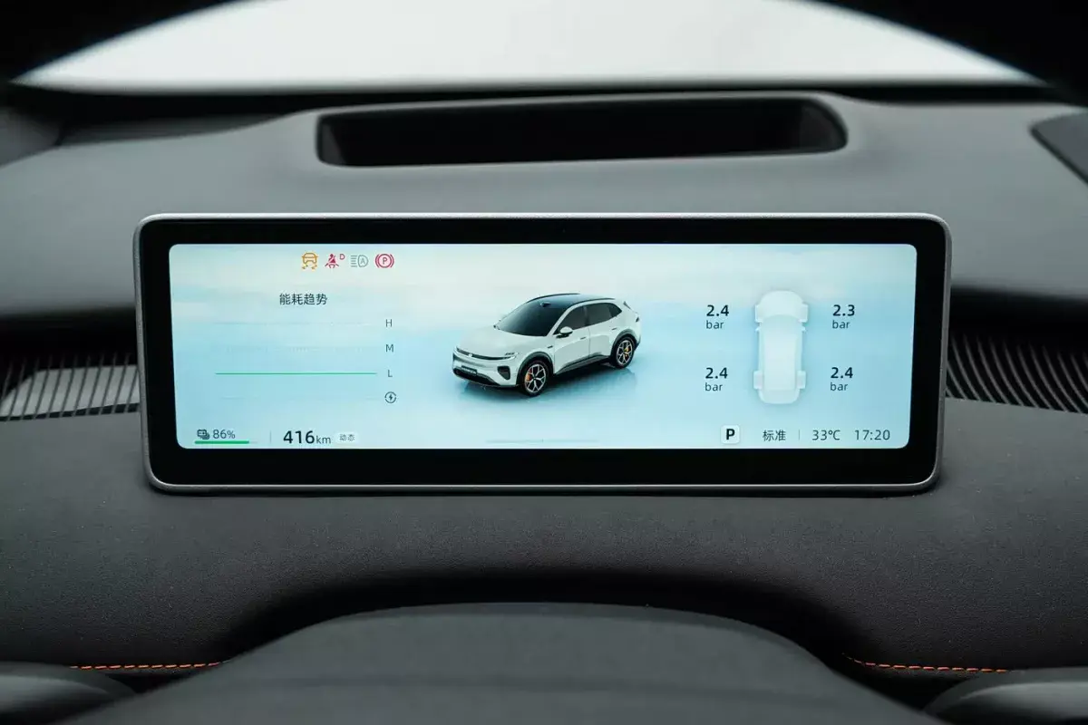 Changan Qiyuan Q06 EV салон 2