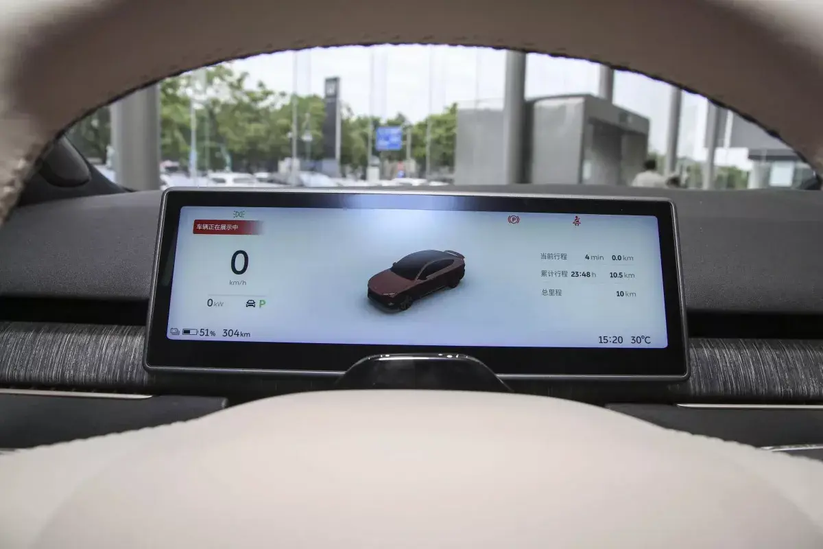 Nio EC7 салон 2