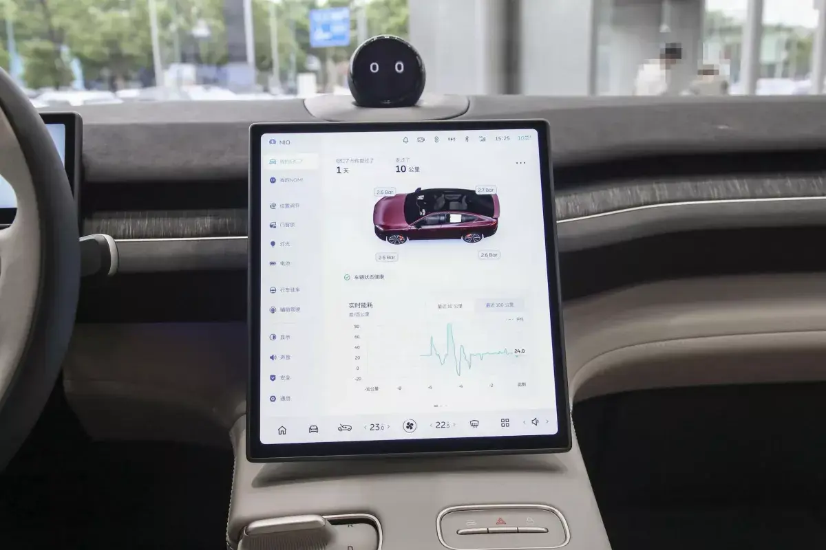 Nio EC7 салон 5
