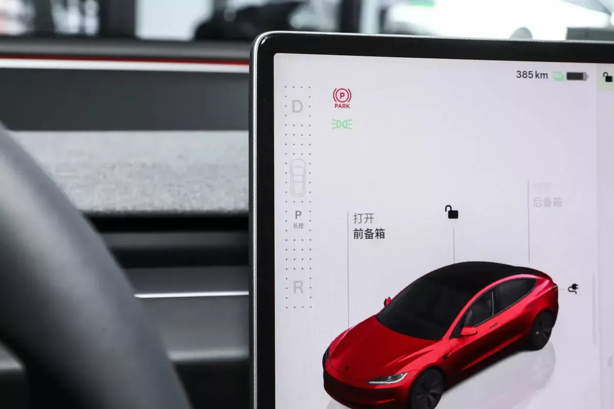 Tesla Model 3 салон 3