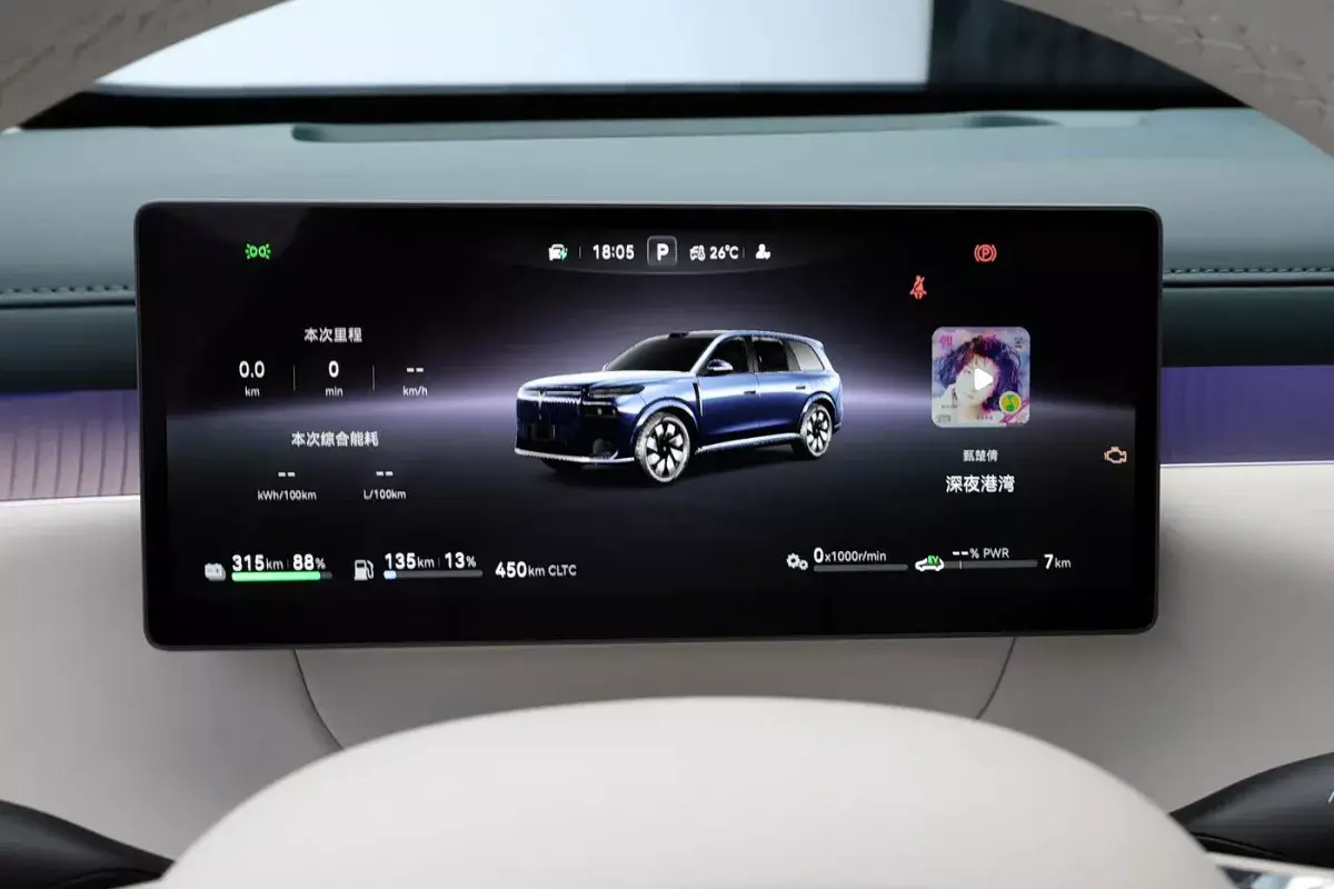 Voyah Taishan X8 EV салон 2